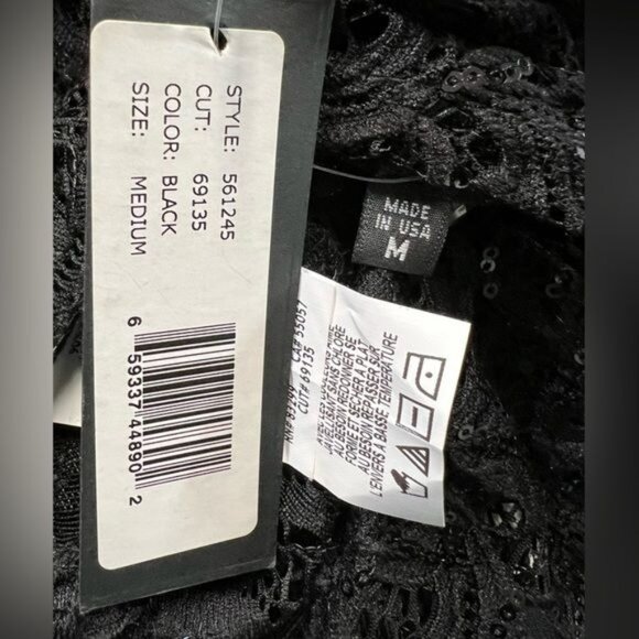 Black Lace Bolero by Onyx Nite - Picture 8 of 8